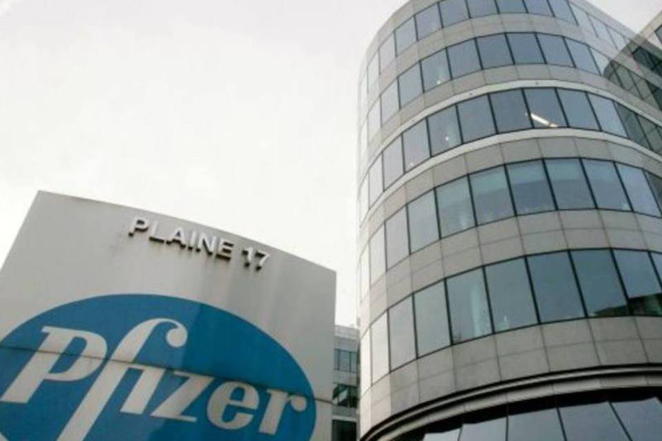 Sede Pfizer em Bruxelas, na Bélgica