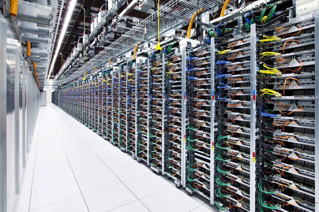 Servidores do Google Cloud